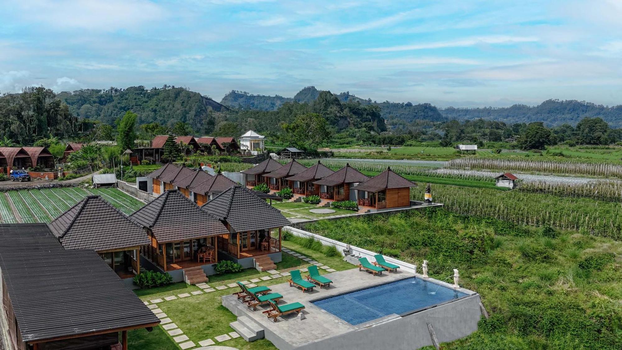 D Sila'S Tepi Danu Villas Kintamani & Natural Hot Spring Exterior photo